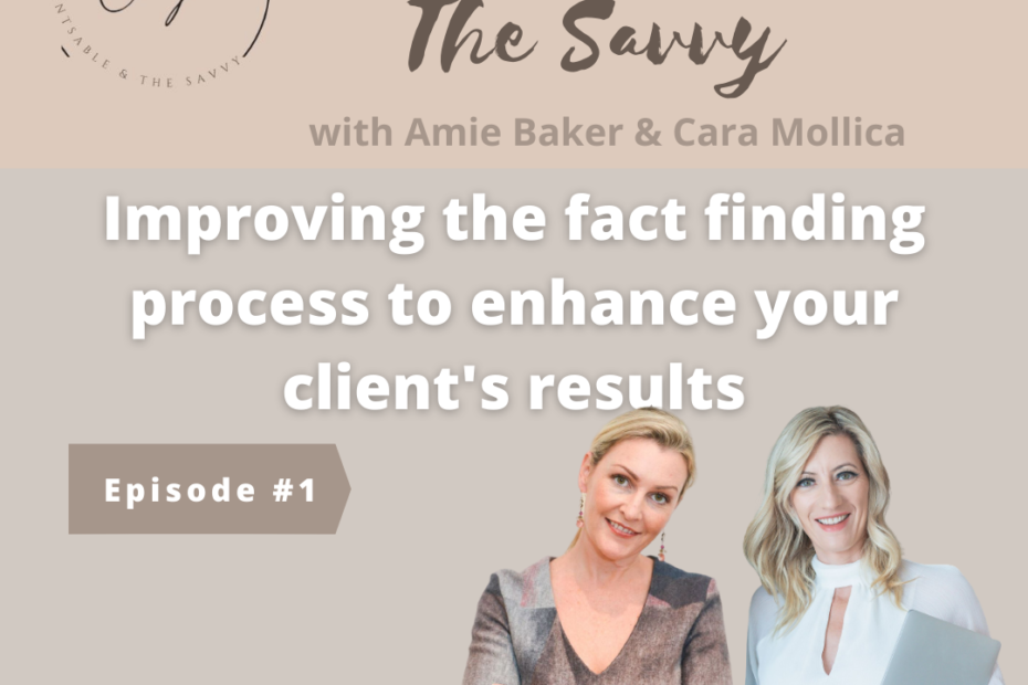 Money Mindset Coaching for Goals Based Advice 1: Improving the fact finding process to enhance your client's results